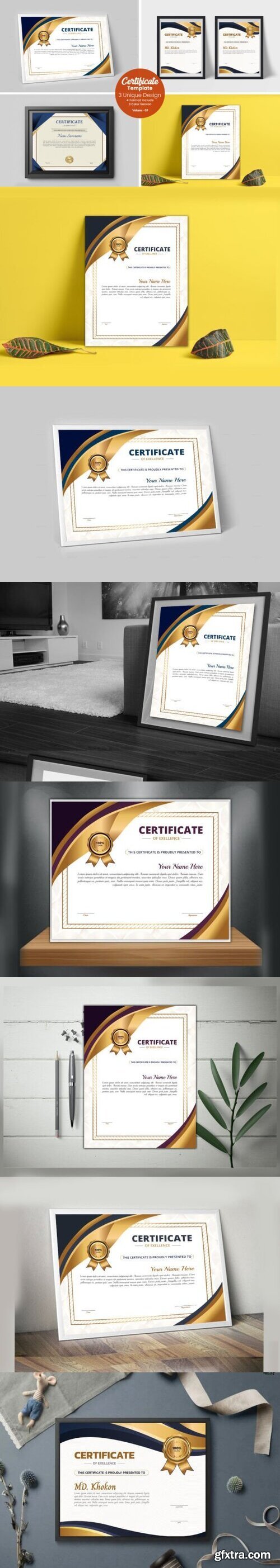 Certificate Appreciation Award