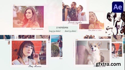Videohive Sweet Frames Memories Slideshow for After Effects 44260884
