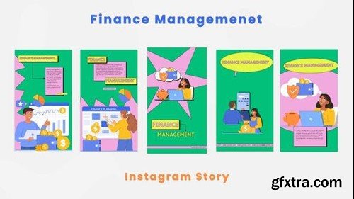 Videohive Finance Management Instagram Story 44311210