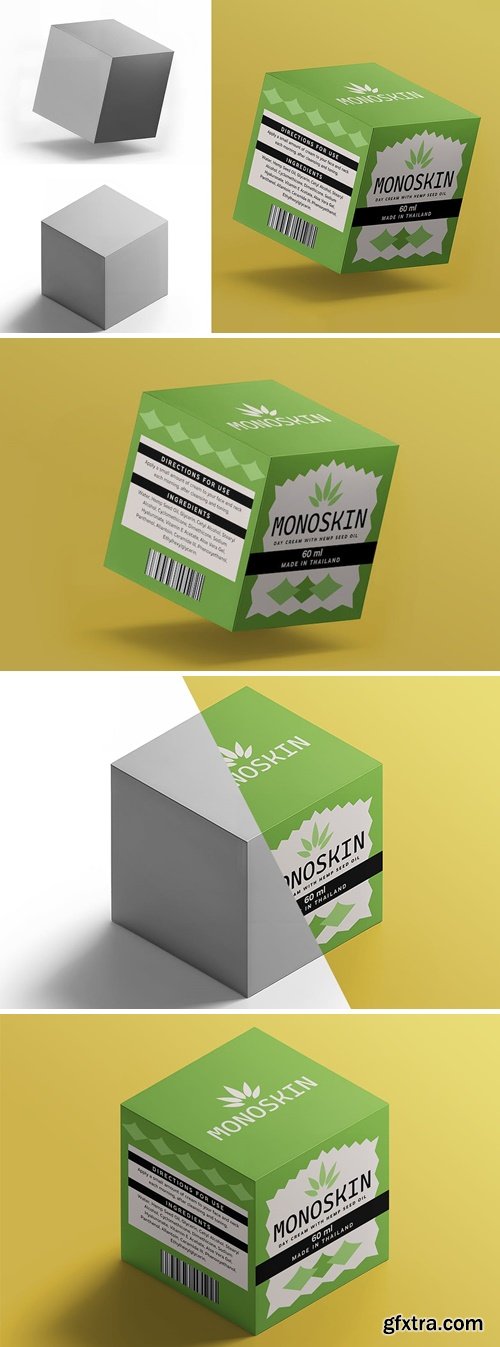 Box Packaging Mockup AAKSWN2