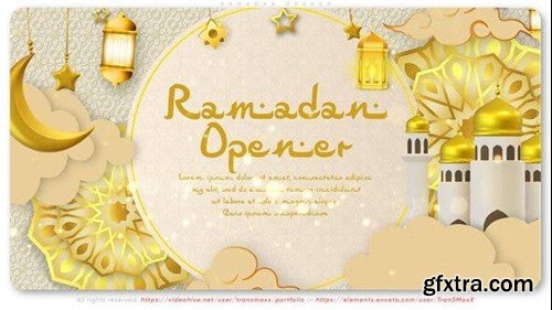 Videohive Ramadan Opener 44326819