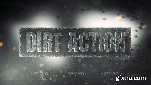 Videohive Dirt Action Title Design 44393755
