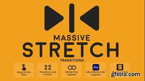 Videohive Massive Stretch Transitions 44445124