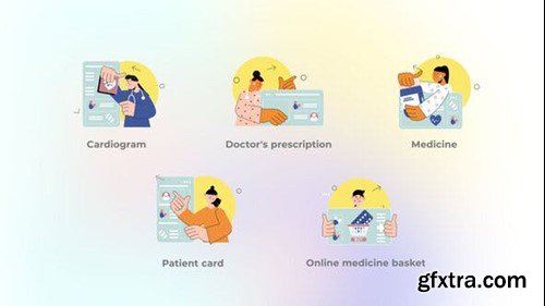 Videohive Online Doctor Appointment - Big Hands Flat Concepts 44462202
