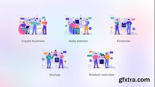 Videohive Marketing - Flat Concepts 44422453