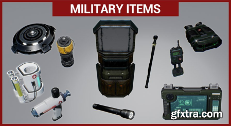 Unreal Engine Marketplace - Military Items (4.19 - 4.27, 5.0 - 5.1)