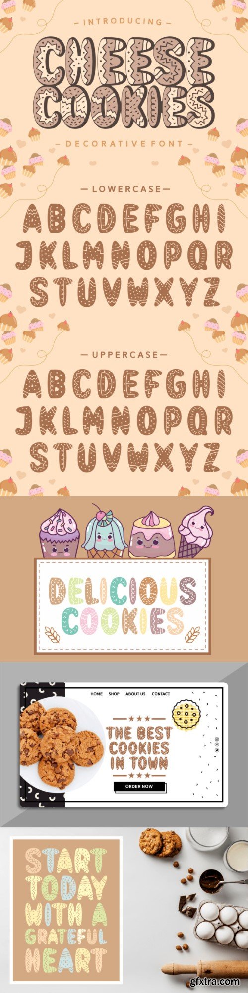 Cheese Cookies Font