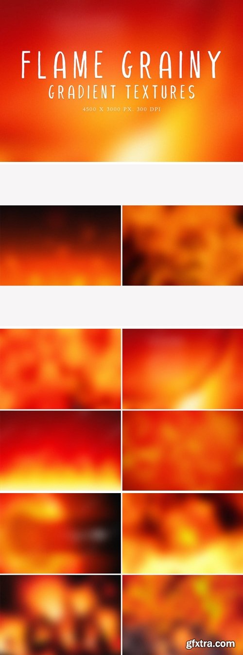 Flame Grainy Gradient Textures 76Q3UQ4