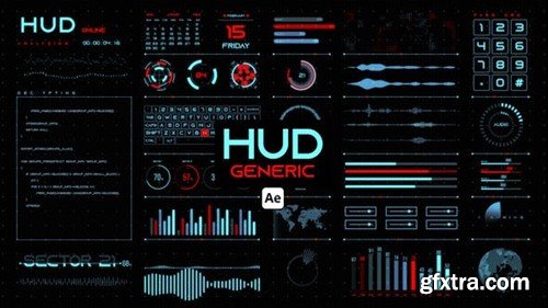 Videohive HUD Generic for After Effects 44657059