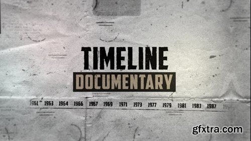 Videohive Timeline Documentary Slideshow 44513820