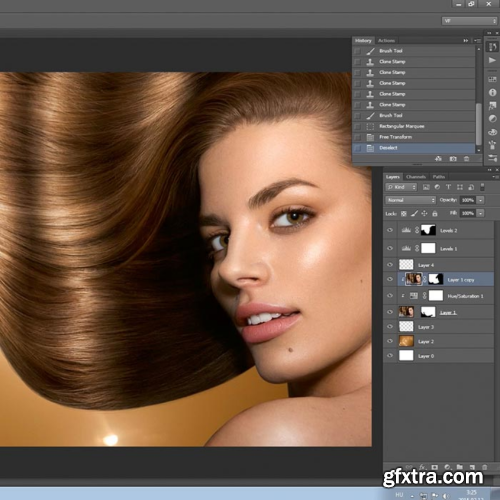 Karl Taylor - Hair Ad Retouch