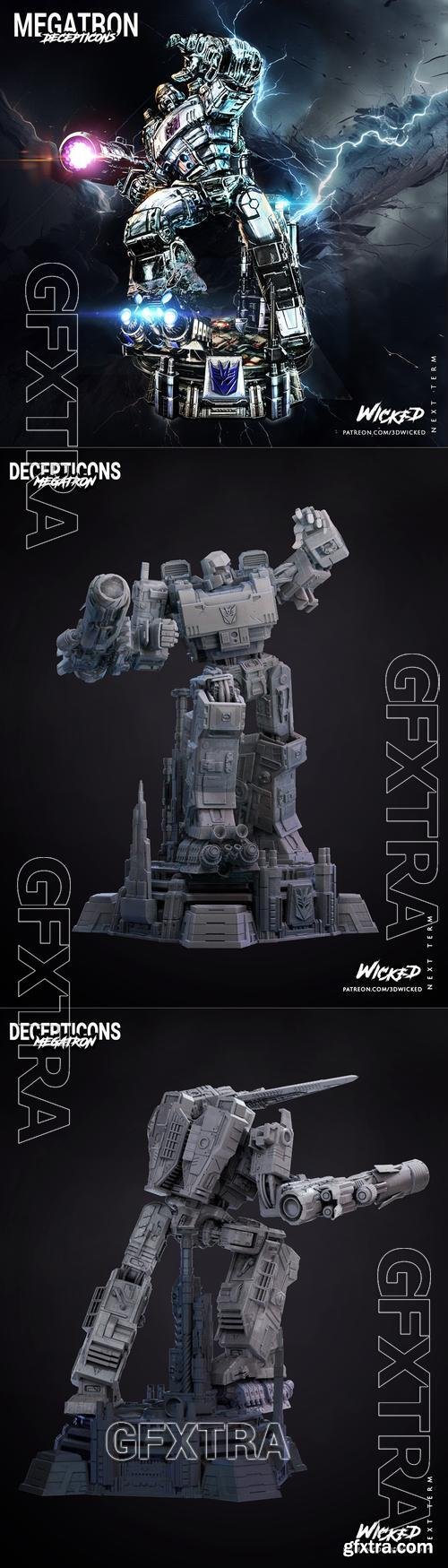 WICKED - Megatron Statue – 3D Print Model