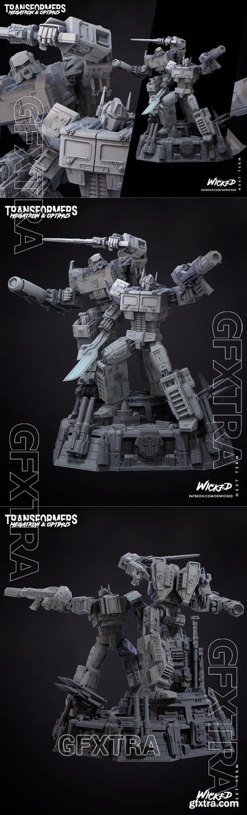 WICKED - Transformers Diorama – 3D Print Model