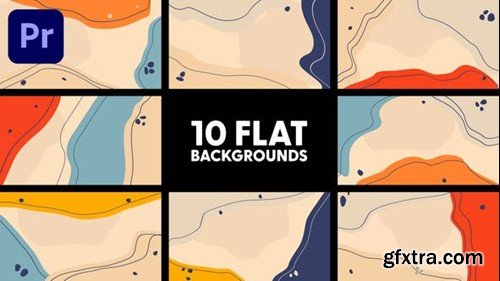 Videohive Flat Backgrounds 44752511