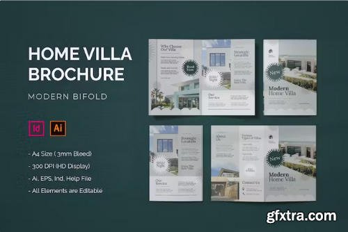 Home Villa - Bifold Brochure