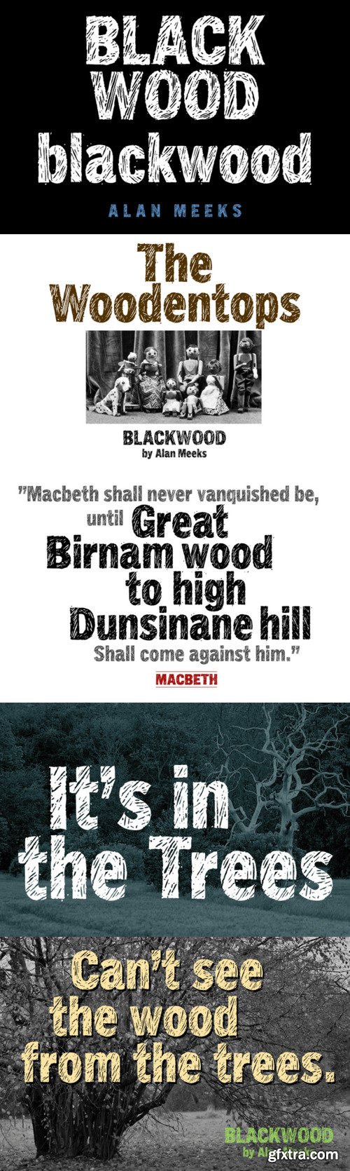 Blackwood Font
