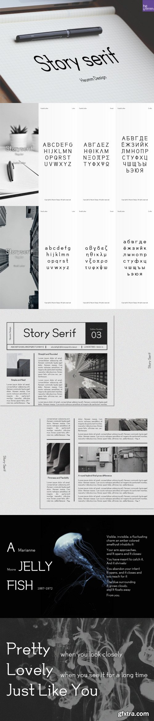 Story Serif Font