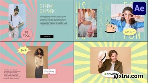 Videohive Retro Shopping Slideshow for After Effects 44755577