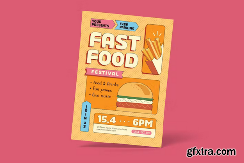 Fast Food Festival Flyer