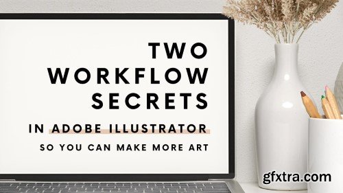 Pattern Bites: Discover 2 WORKFLOW SECRETS in Adobe Illustrator, so you can make more art.