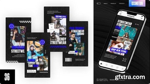 Videohive Action Powerful Streetwear Stories 44694736