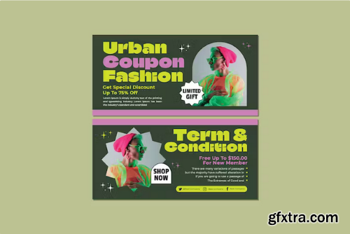 Urban Coupon Fashion Voucher