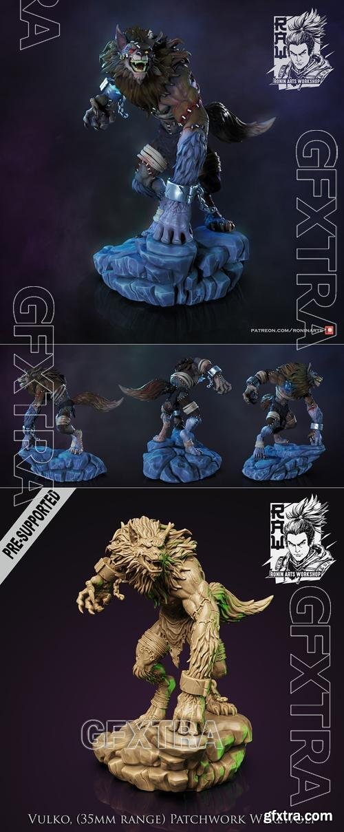 Monster Vulko – 3D Print Model