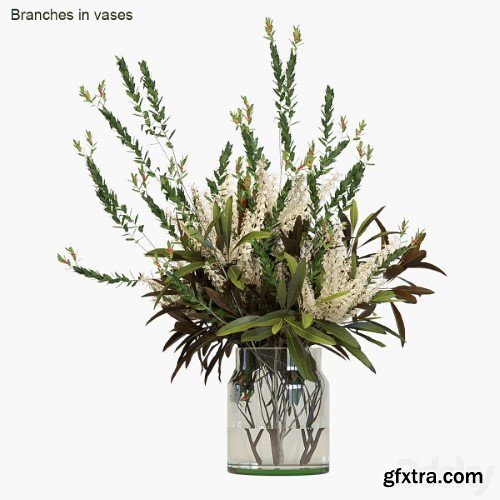 Branches in vases # 4