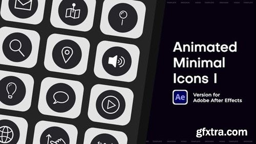 Videohive Animated Minimal Icons I 44766158