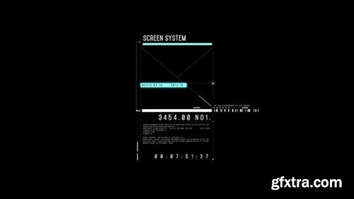 Videohive HUD Screen System 2 44794380