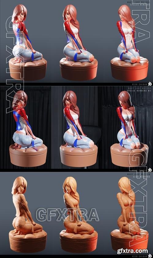 Mary Jane Watson – 3D Print Model