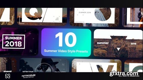 Videohive Summer Typography Vol. 01 44856733