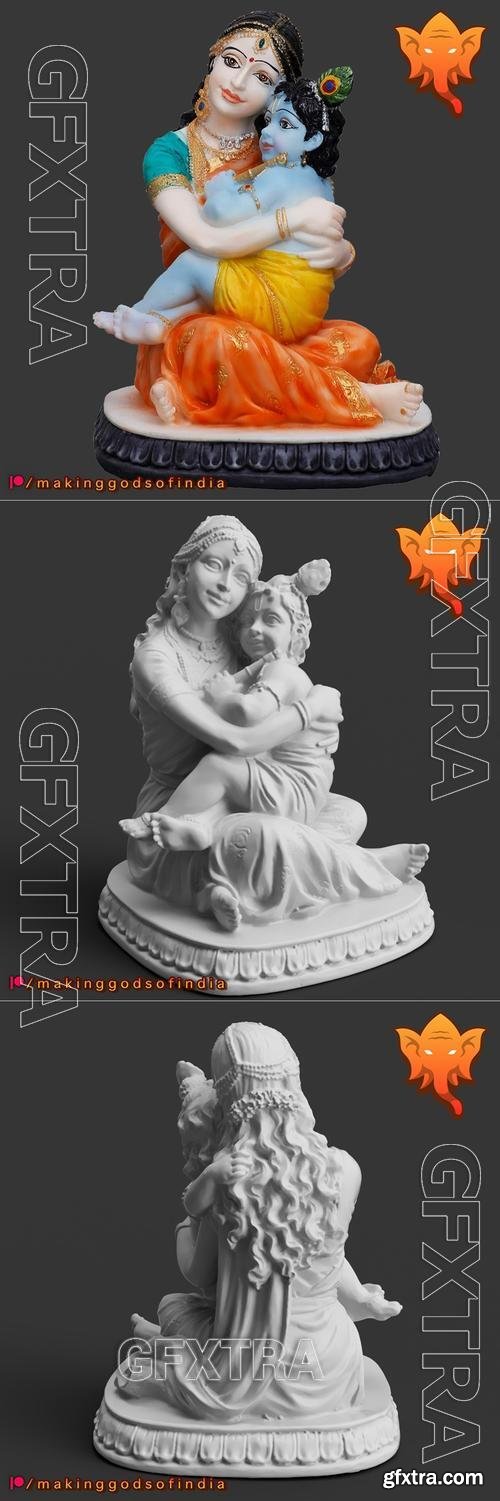 Krishna Mother – 3D Print Model