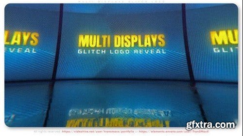 Videohive Multi Displays Glitch Logo 44809767