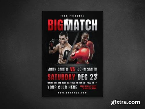 Boxing Flyer Layout 414539870