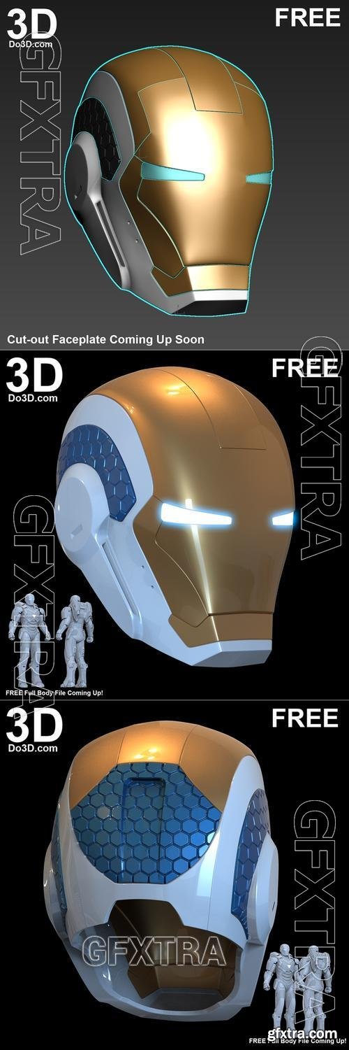 Iron Man MK 39 Helmet – 3D Print Model