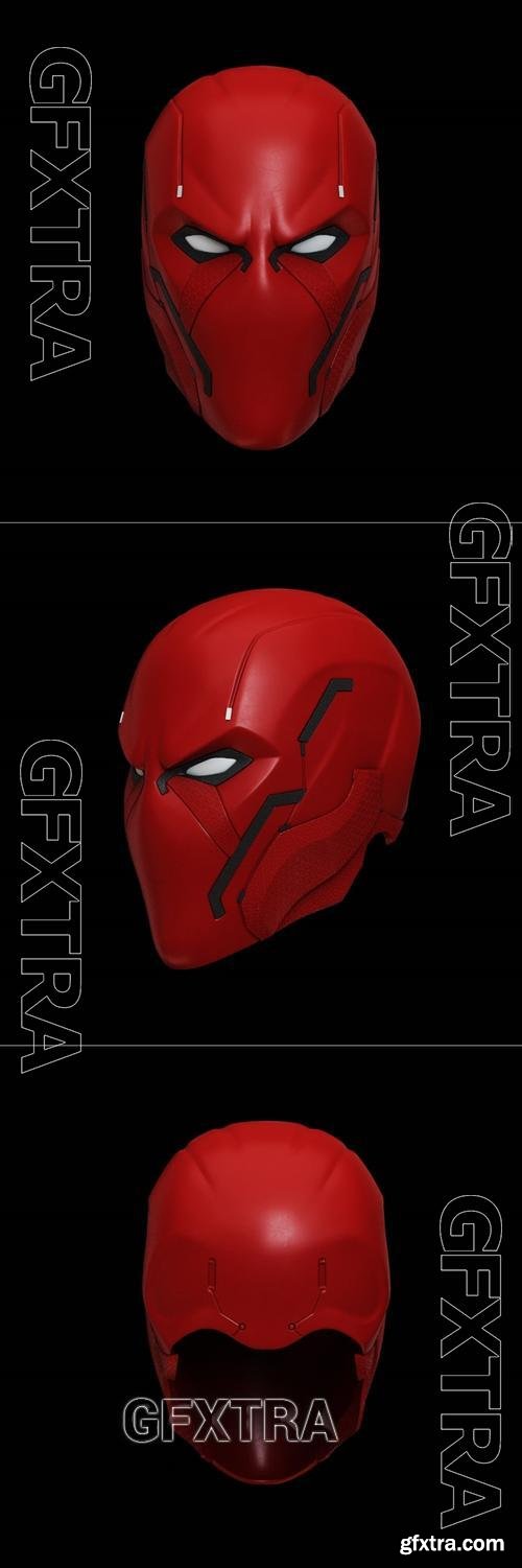 Red Hood Beyond Helmet – 3D Print Model