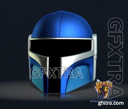 Hex3D - Mando Youngling Helmet – 3D Print Model