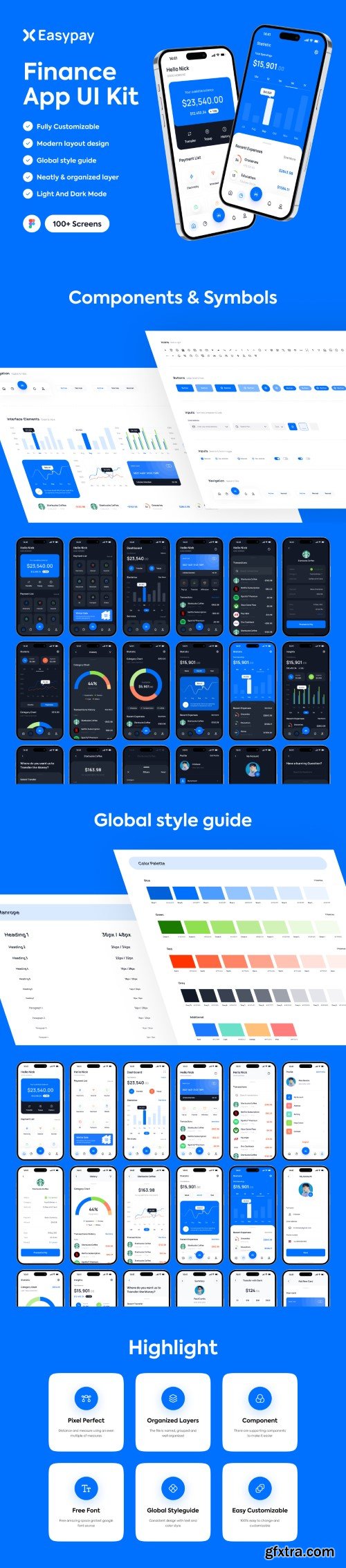 UI8 - Easypay - Finance App UI Kits