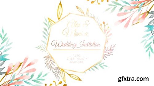 Videohive Wedding Invitation Intro 44837797