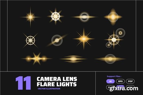 Optical Camera Flash Lens Flare Light Effect 6UMLCFU