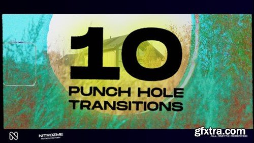 Videohive Punch Hole Transitions Vol. 02 44940702
