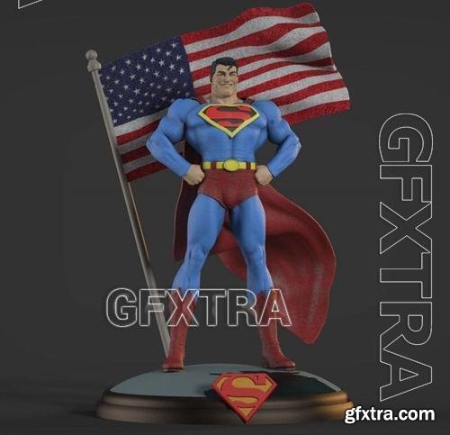 Superman classic – 3D Print Model