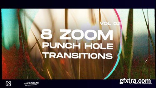 Videohive Punch Hole Zoom Transitions Vol. 02 44940734