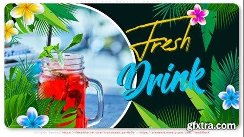 Videohive Fresh And Healthy Drinks 44930555