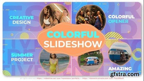 Videohive Colorful Slides 44930461