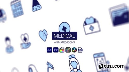 Videohive Medical Animated Icons 44951974