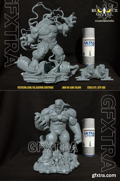 Venomhulk and Maestro – 3D Print Model