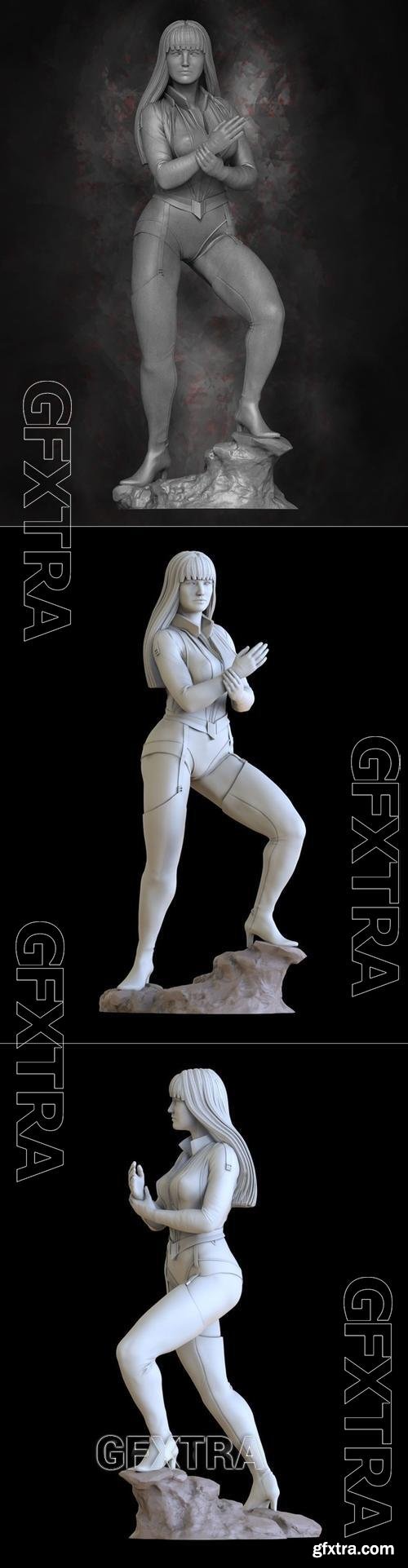 Silk Spectre Watchmen – 3D Print Model