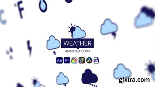 Videohive Weather Animated Icons 44952260